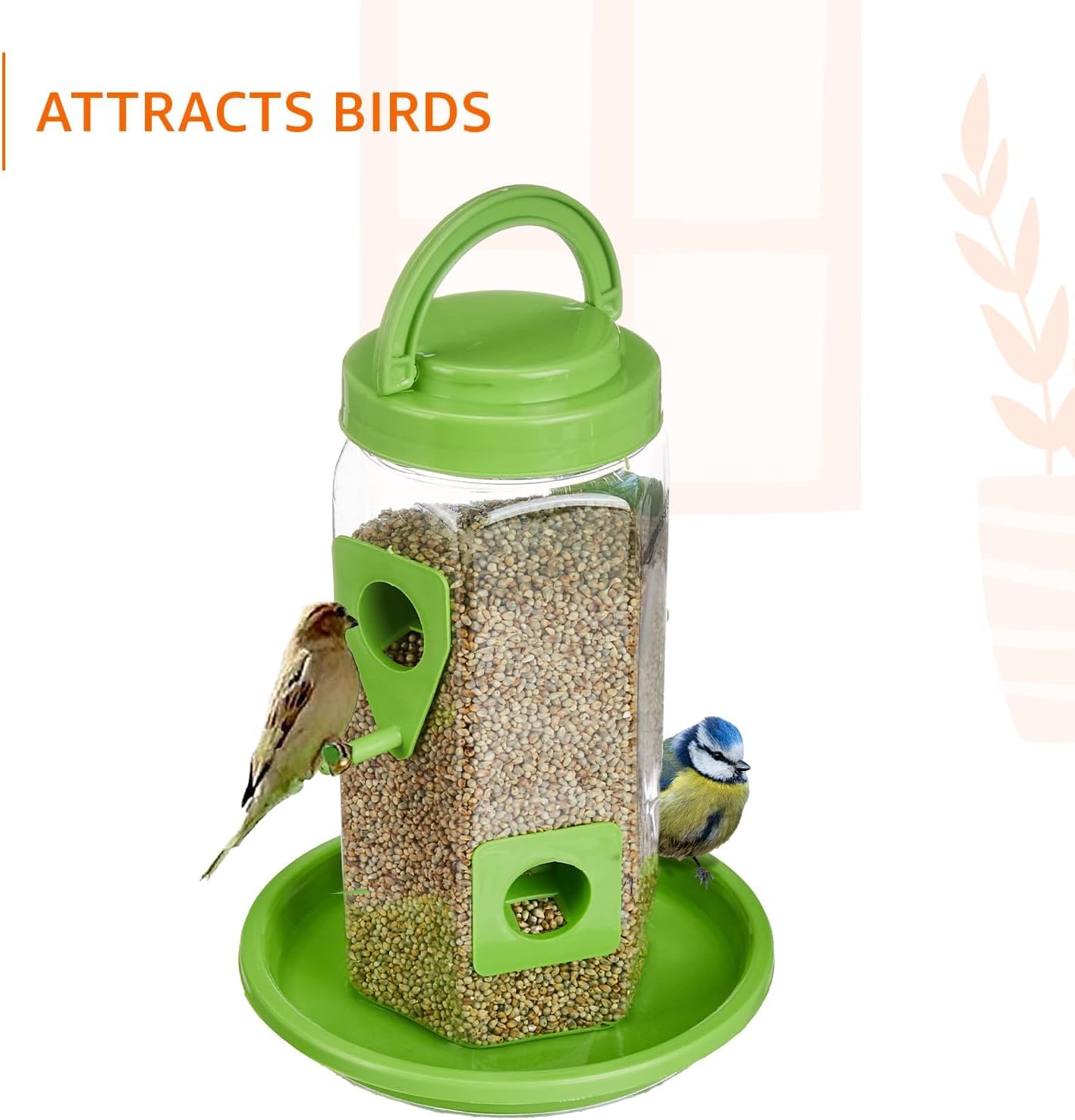 Plastic Hummingbird Feeders for Outdoors Hanging Ant and Bee Proof Han