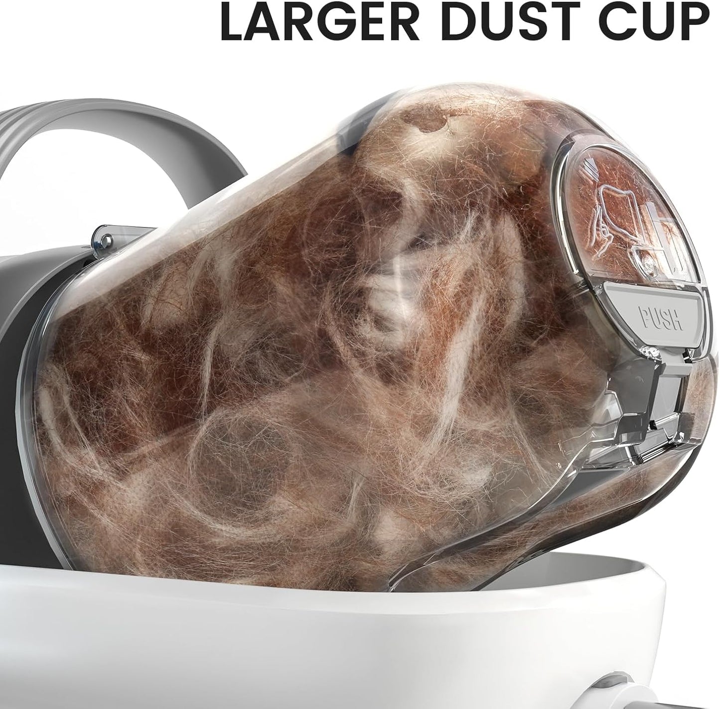 oneisall Dog Grooming Vacuum, Pet Grooming Vacuum with Clipper Nail Gr
