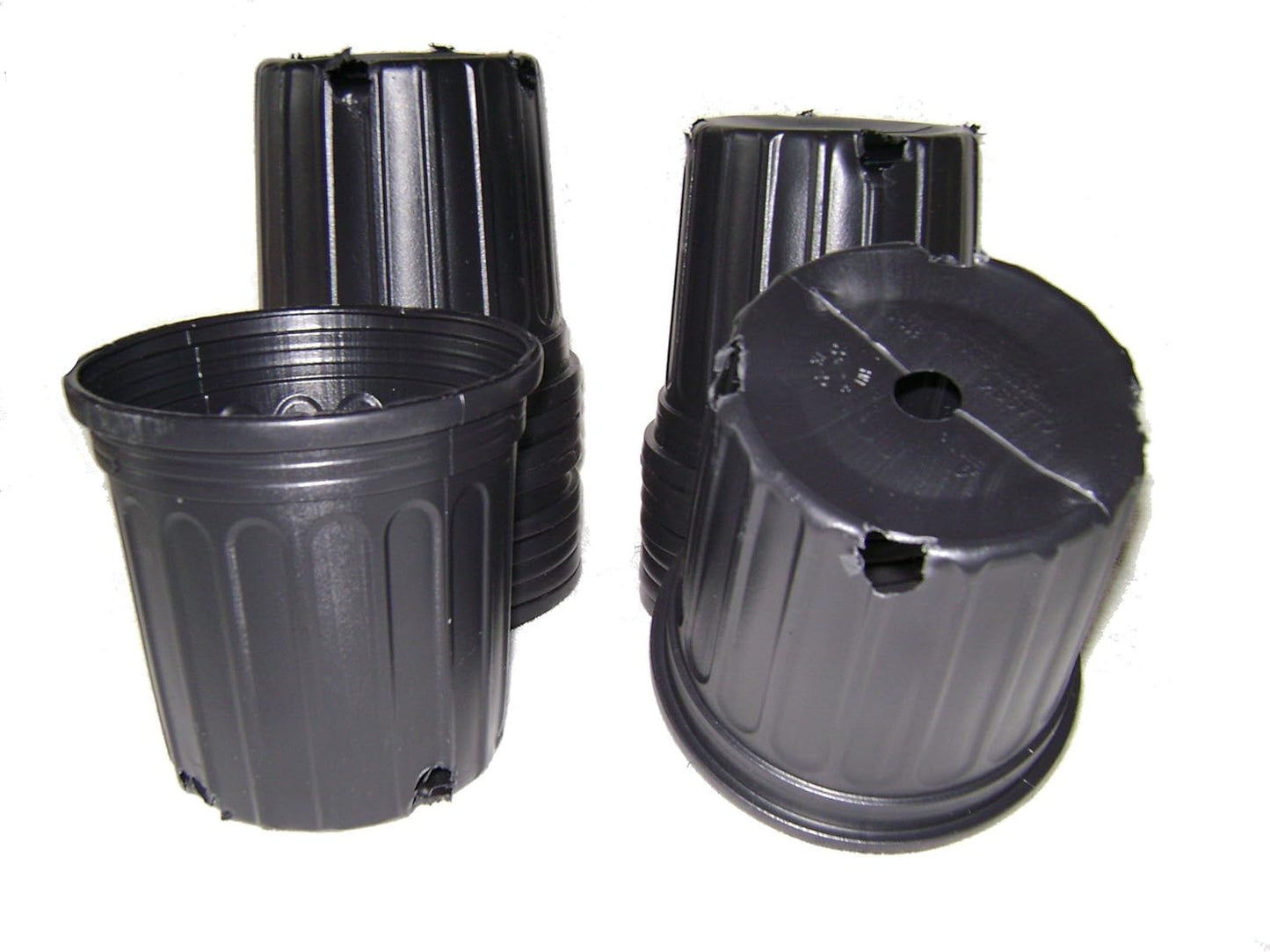 50 NEW Plastic Nursery 2 Gallon Trade POT ~ Actual Volume: 1.593 Gallons