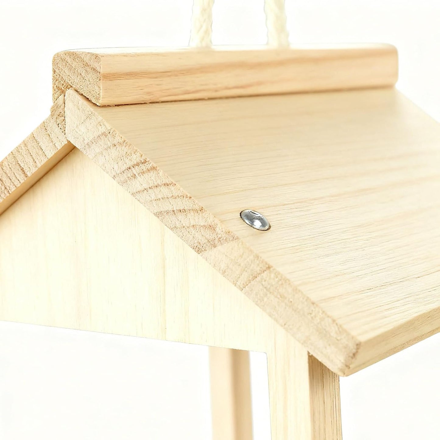 Window Bird Feeder, Squirrel Proof Heavy Duty Houses, Outdoor Hummingbird Feeder House, for Finch Sparrows Chickadees Wildlife Garden Yard Backyard Balcony, 5.51x4.72x6.1 inches