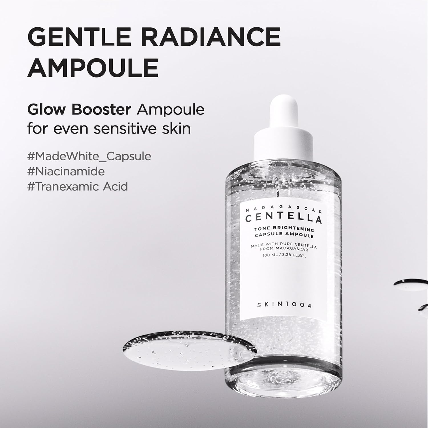 SKIN1004 Tone Balancing Capsule Ampoule, Niacinamide & Centella Serum 