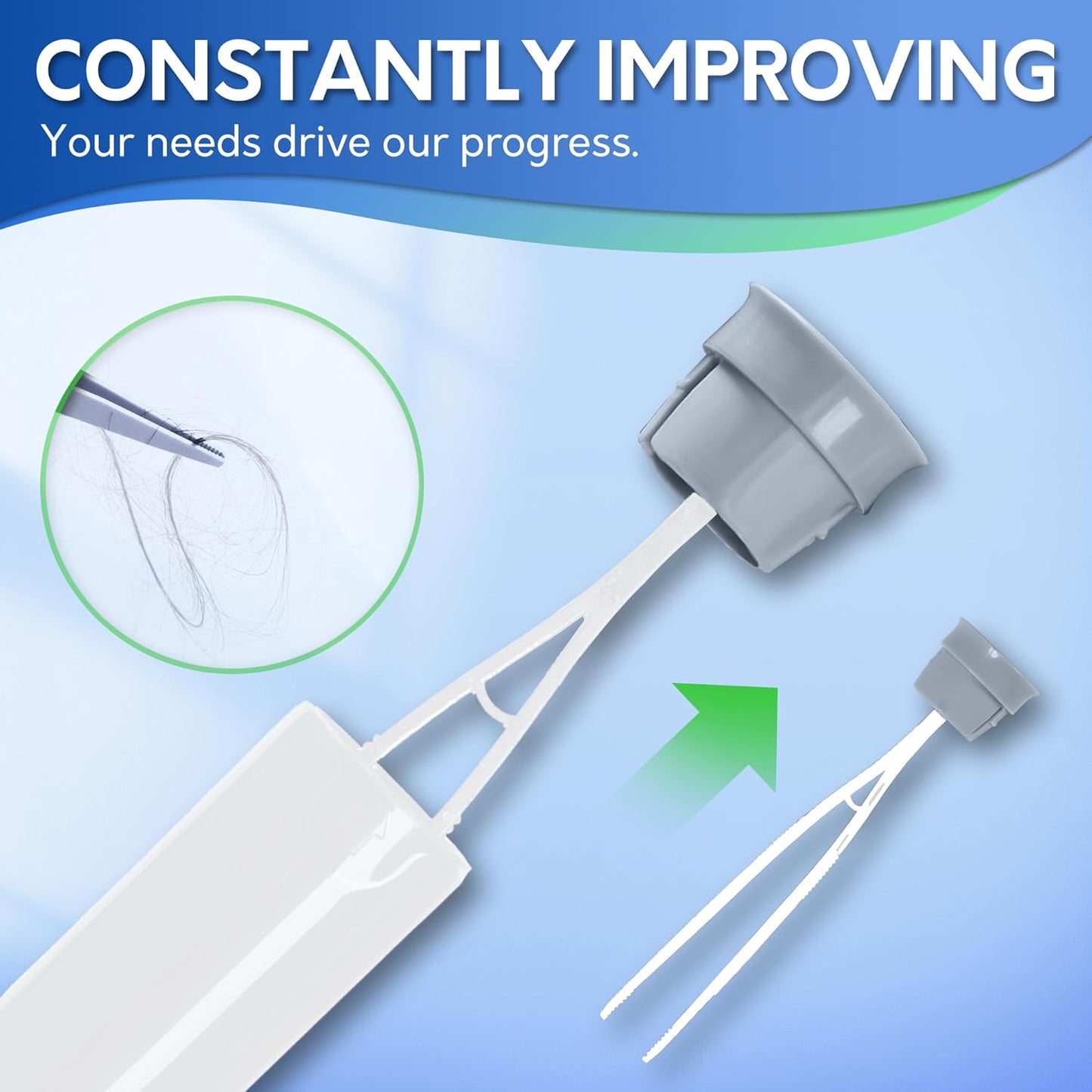 BOOMJOY Toilet Brush and Holder Set, Silicone Toilet Bowl Cleaner Brus