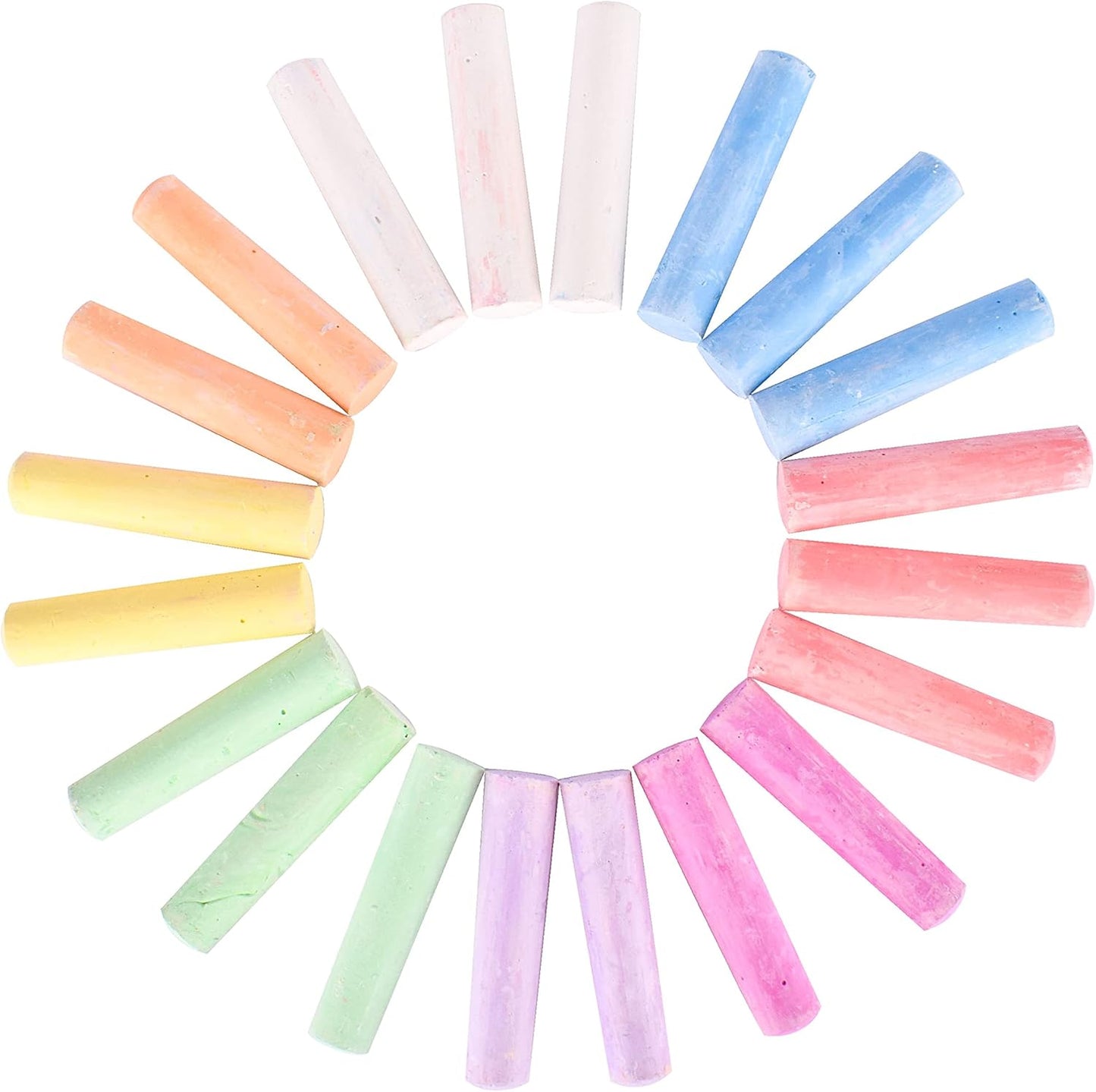 Sunny Days Entertainment Sidewalk Chalk Set for Kids with Storage, Was