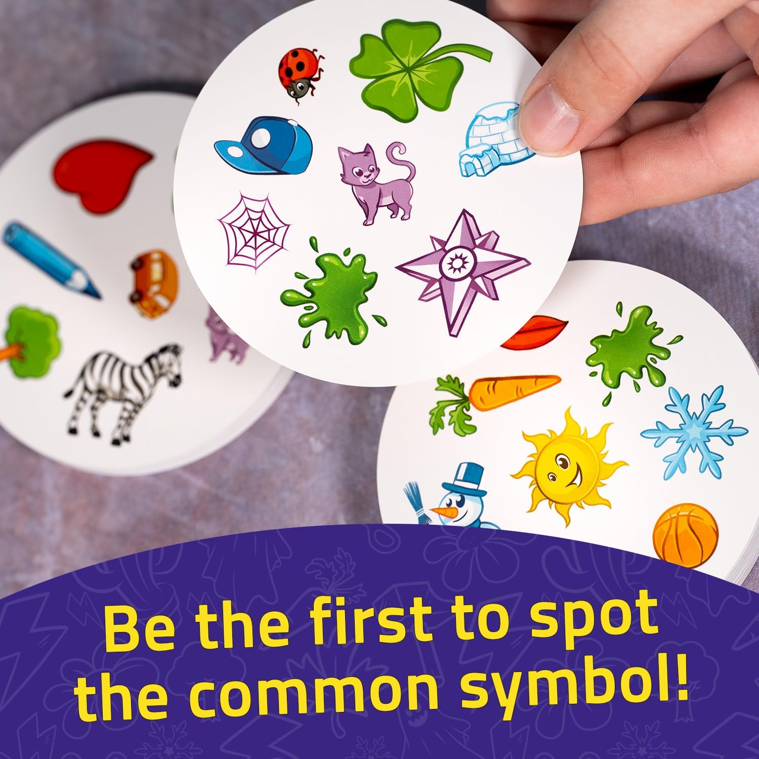Asmodee Spot It! Classic Card Game (2024 Refresh) - Eco-Blister Editio