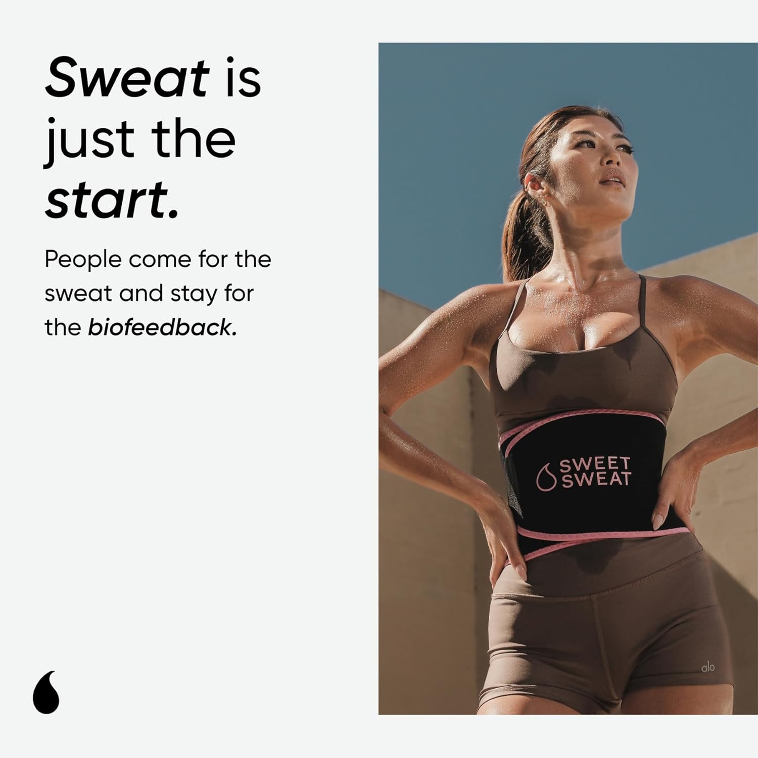 Sports Research Sweet Sweat Waist Trimmer (Core Series) - Premium Swea