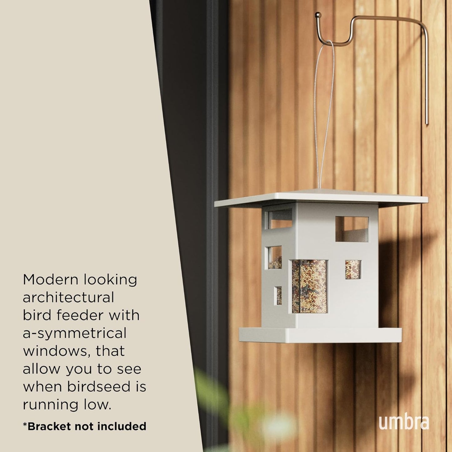 Umbra Modern Bird Café, Grey