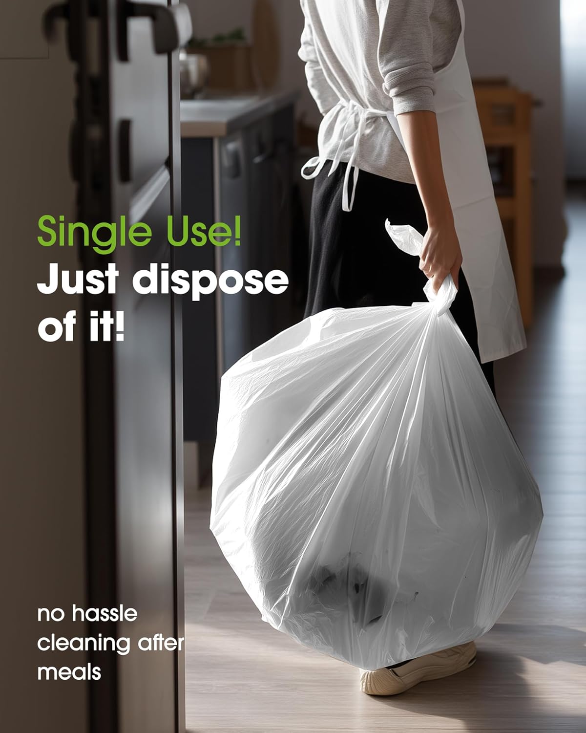 Pureegg Plastic Table Cloth 10 Pack, 54 x 108 Inch Disposable Table Cl