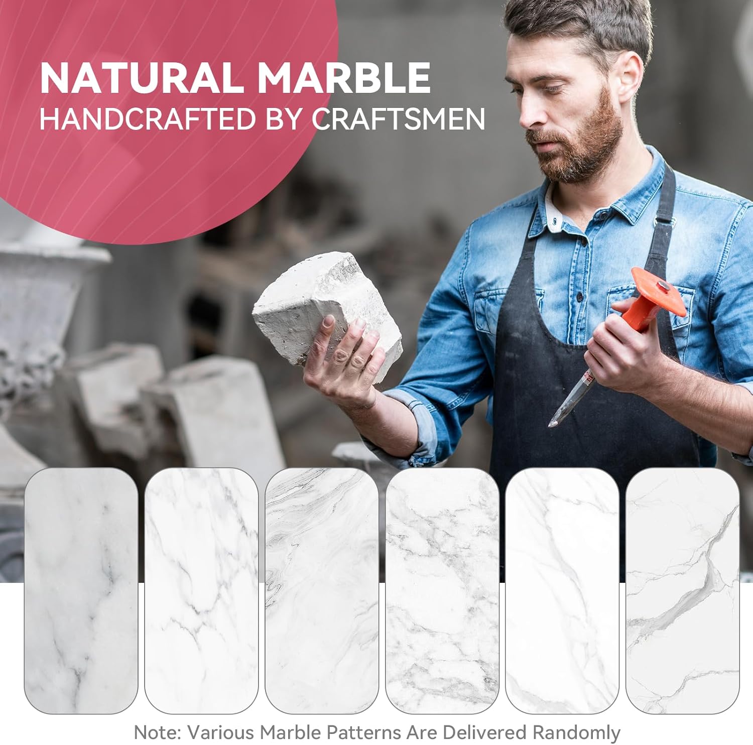 Marble Wine Chiller for Bottle,Wine Chiller Bucket,Wine Cooler Bucket 