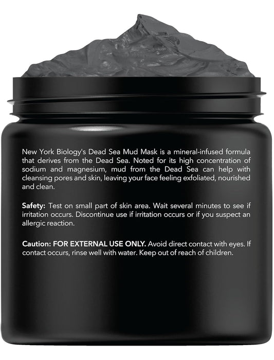 New York Biology Dead Sea Mud Mask for Face and Body | Spa Quality Por