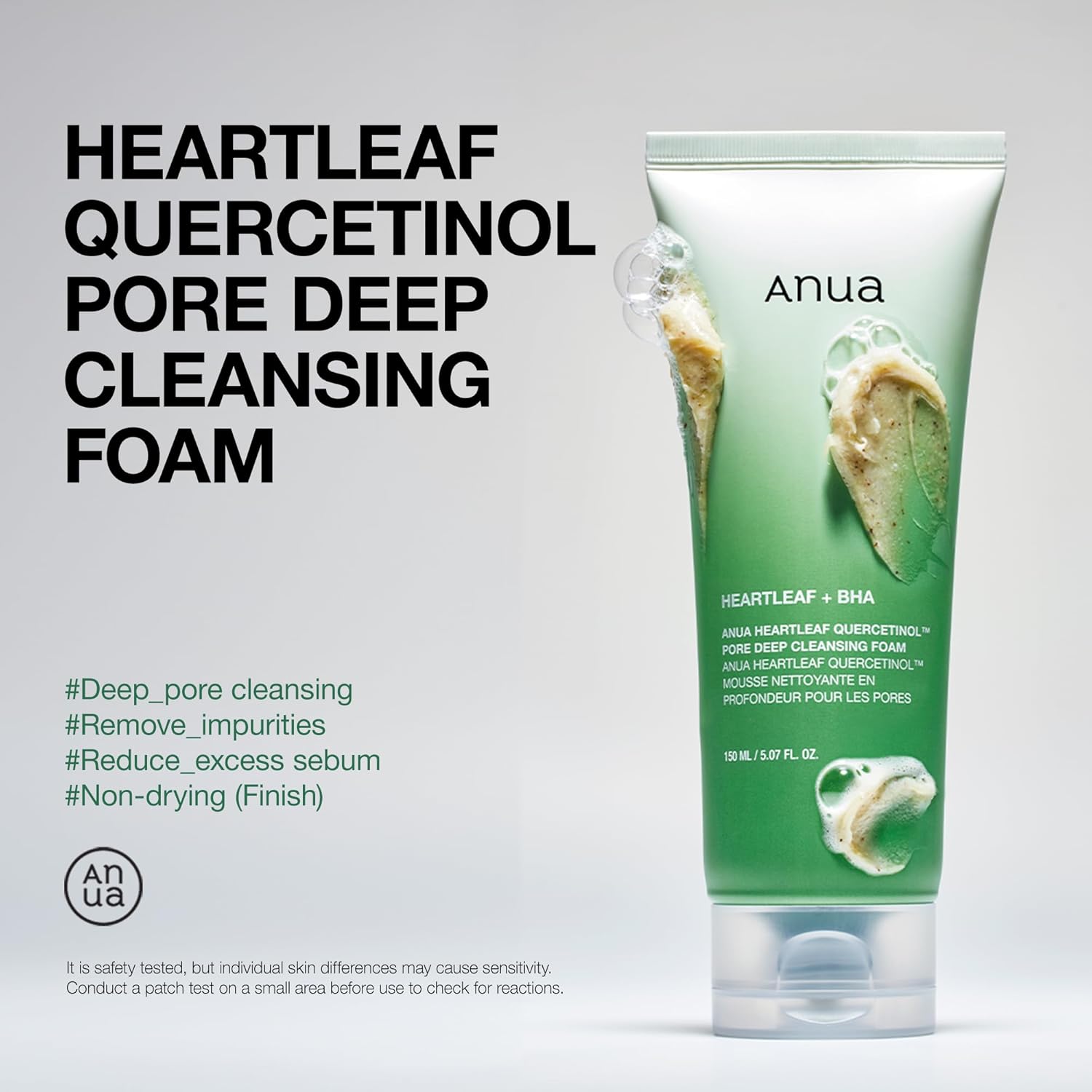 Anua 3-Step Glass Skin Beginner Set, Oil Cleanser and Face Wash with F
