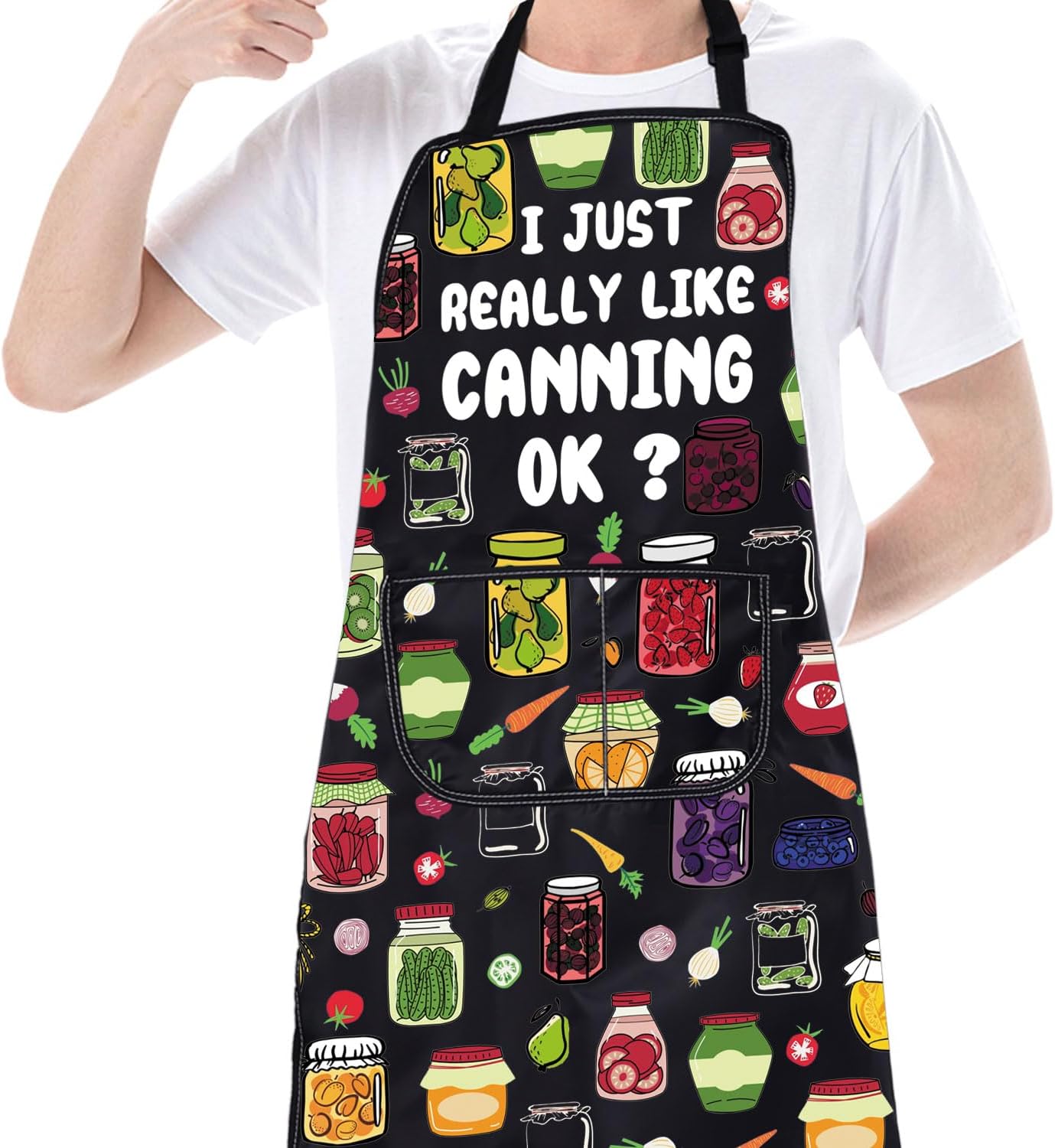 CMNIM Canning Aprons Gift for Canning Lover Canning Season Apron with 