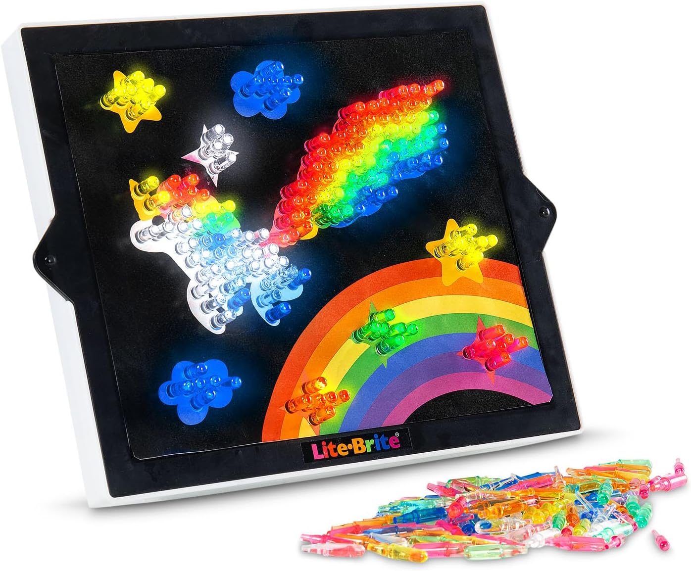 Lite Brite Classic, Favorite Retro Toy - Create Art with Light, STEM, 