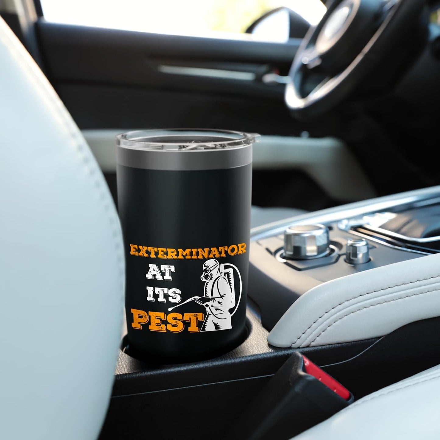 Bug Exterminator Garden Pest Controller funny pest control Stainless Steel Insulated Tumbler