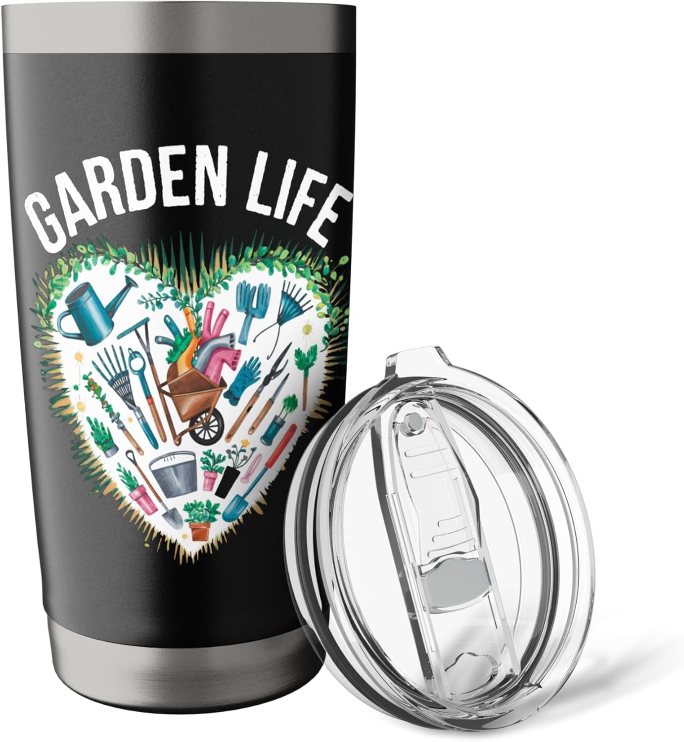 Garden Life Tools and Plants Lovers Stainless Steel Insulated Tumbler