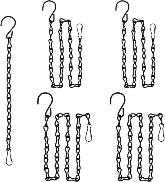 4 Pack 12, 24 and 36 Inches Hanging Chain for Bird Feeders, Planters, 