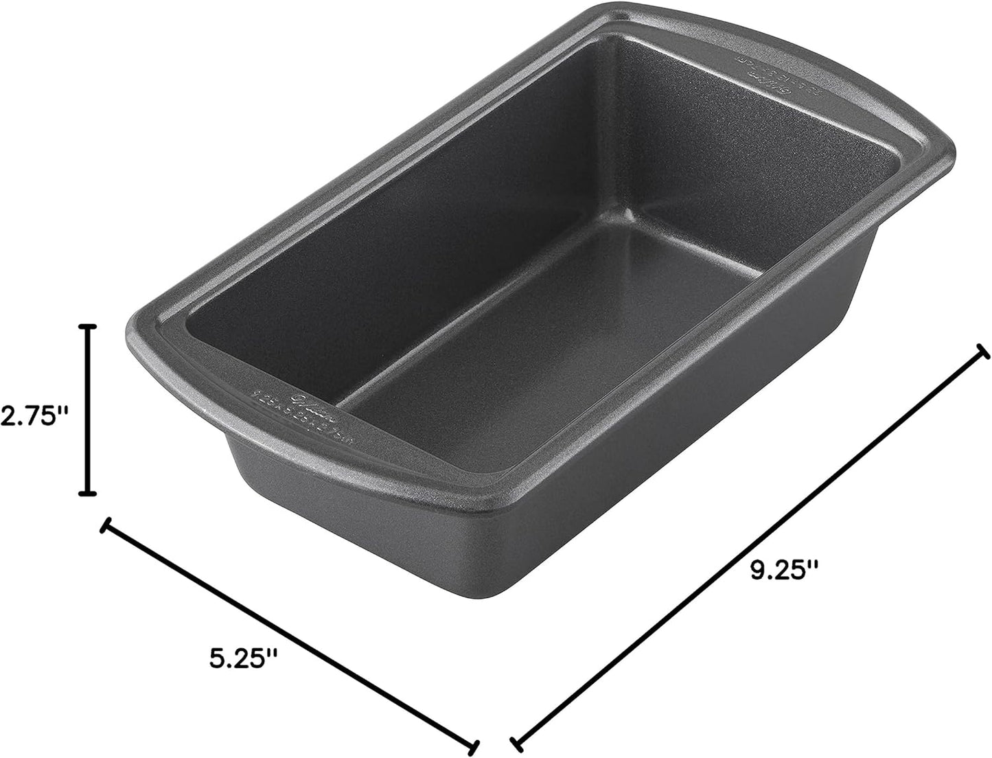 Wilton Platinum Non-Stick 9 x 5 in Loaf Pan, Stainless Steel Bakeware,