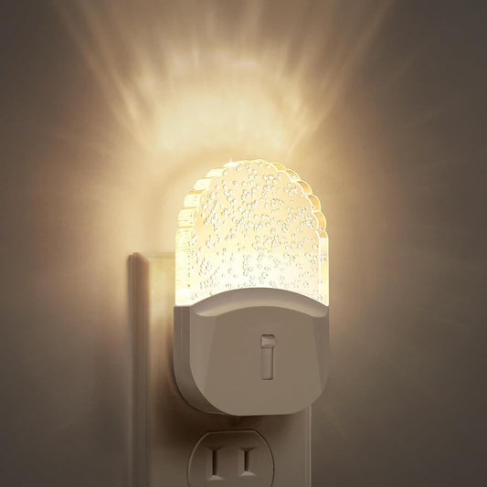 DORESshop LED Night Light, Baby Night Lights [2 Pack], Plug in Night L
