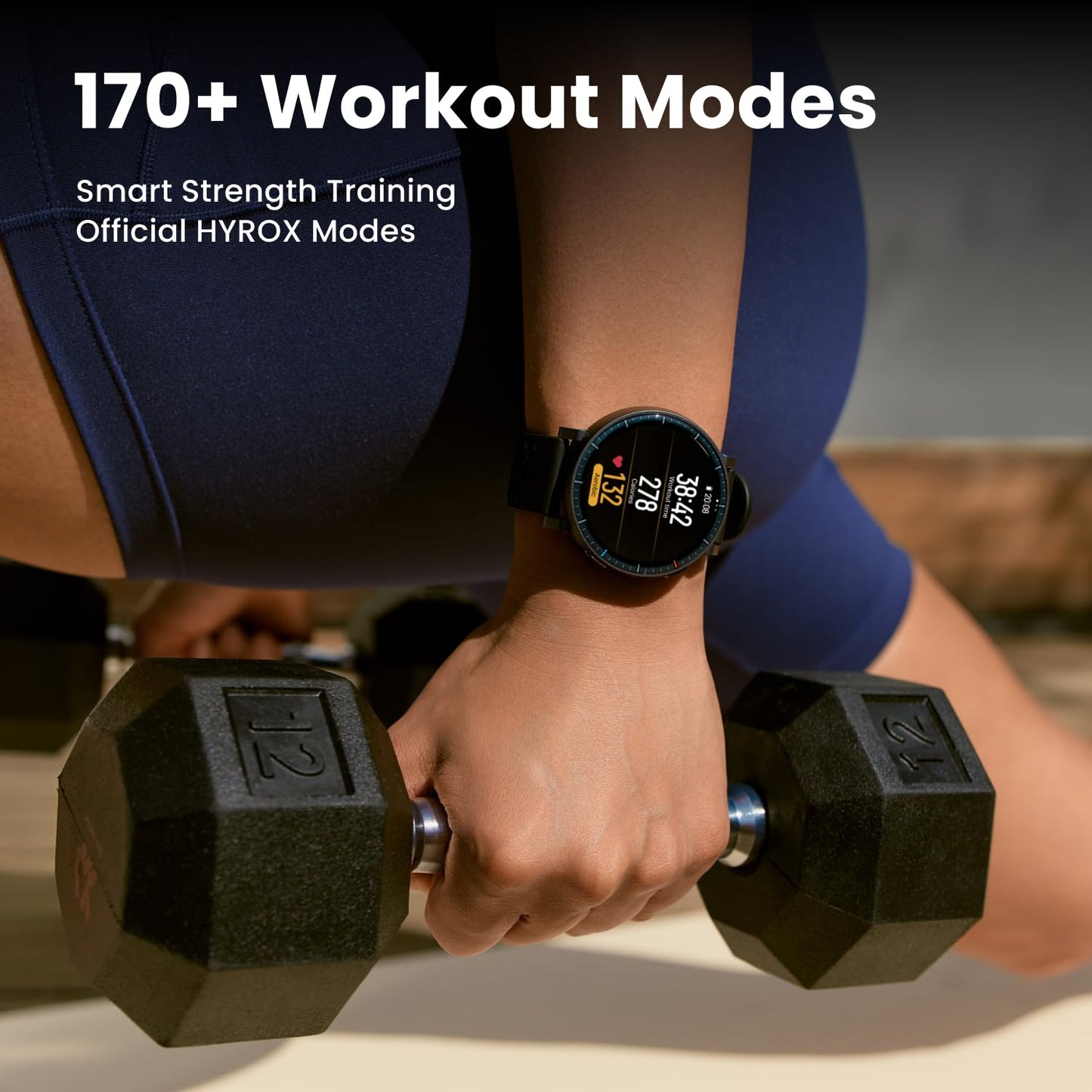 Amazfit Active Max Smart Watch 1.5" AMOLED Display, 25-Day Battery, Of