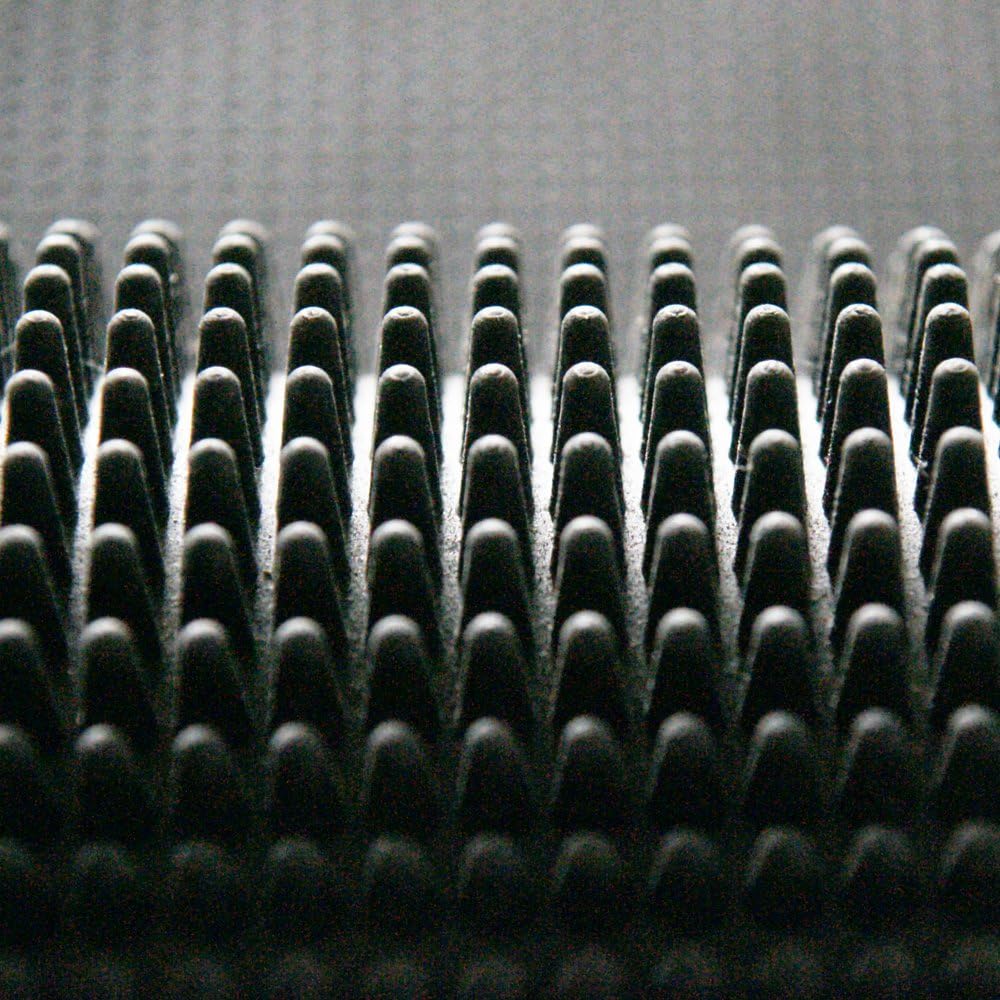 Rubber-Cal 03_190_ZWEB_BK Door Scraper Rubber Front Mats, 5/8" Thick x