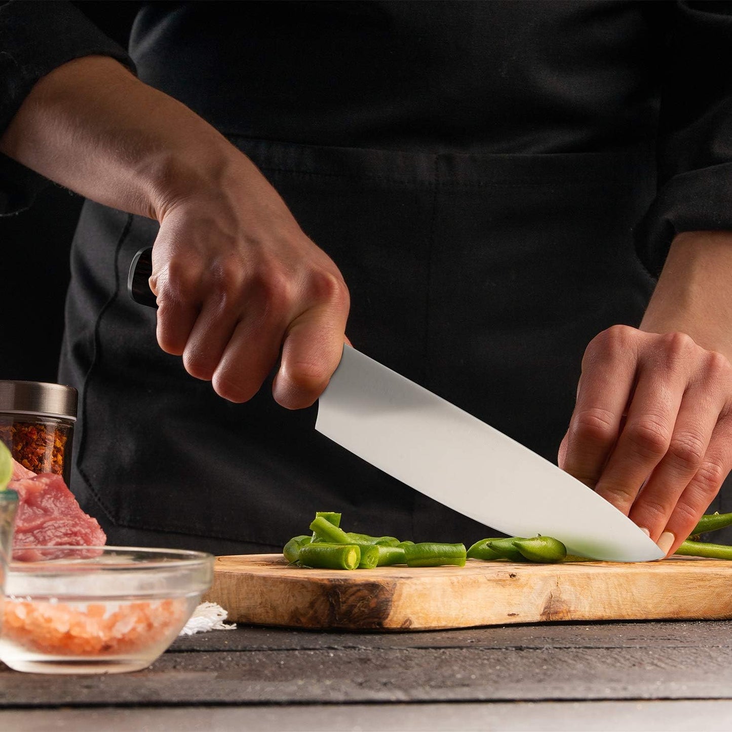 imarku Japanese Chef Knife - Sharp Kitchen Knife 8 Inch Chef's Knives HC Steel Paring Knife, Unique Gifts for Men and Women, Gifts for Mom or Dad, Kitchen Gadgets with Gift Box, Gyutou Knives