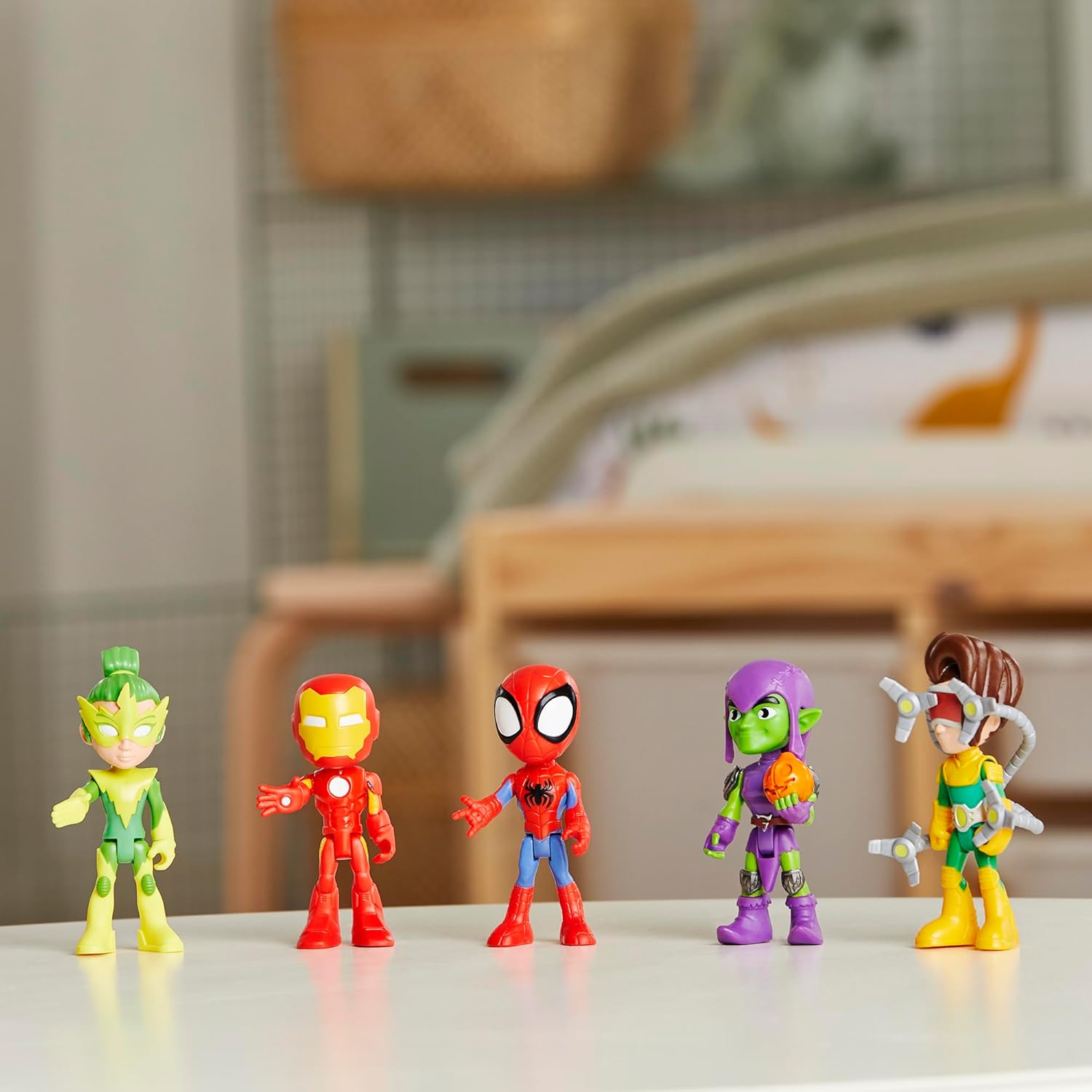 Spidey and his Amazing Friends Hasbro Marvel, Friends & Foes Pack, 5 A