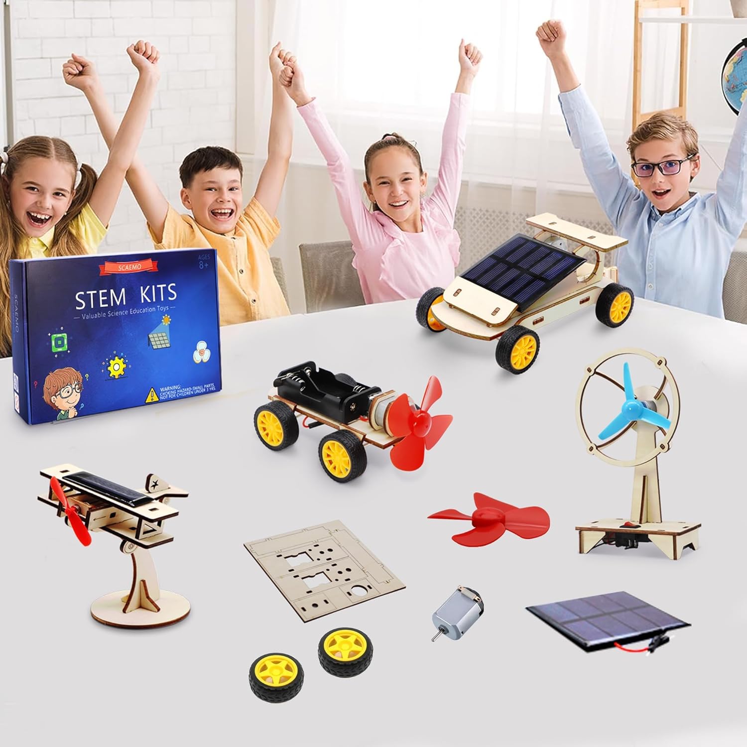 STEM Kits for Kids Ages 8-10-12-14, Stem Toys for Boys Age 8-12, Scien