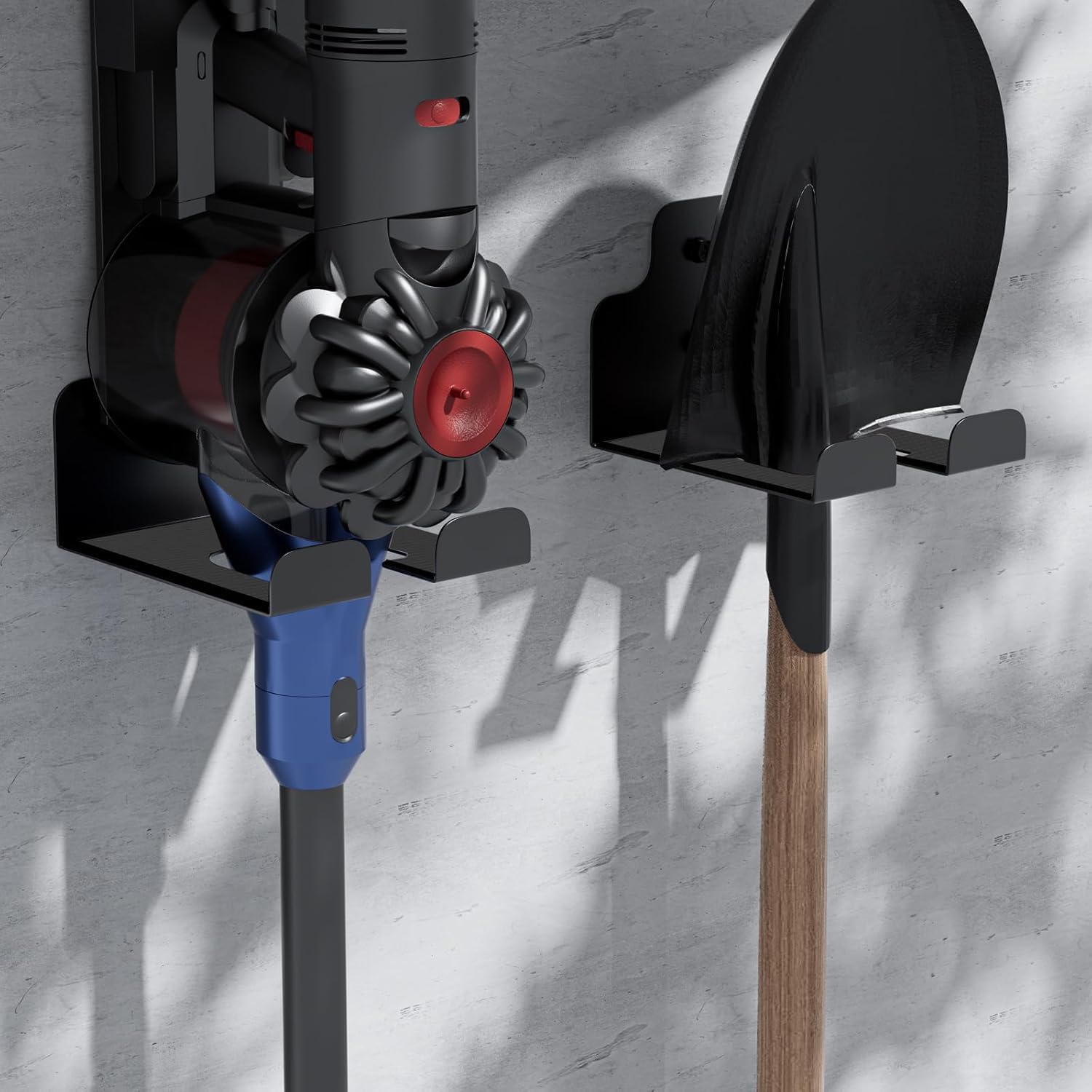 LUWOO 2 Pack Heavy Duty Weed Eater Hanger, Wall Mount Trimmer Rack for