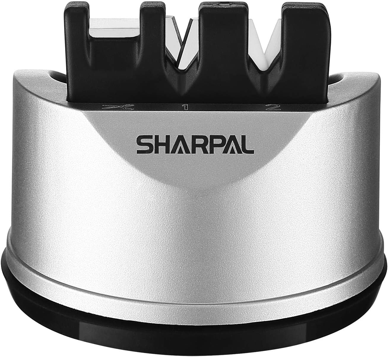 SHARPAL 191H Knife Scissors Sharpener | Repairs, Restores & Sharpens Straight, Serrated & Kitchen Knives – Versatile Sharpening Tool for Blades