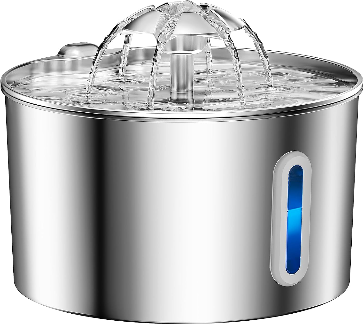 Cat Water Fountain Stainless Steel - 74oz/2.2L Pet Gift Dog Water Disp