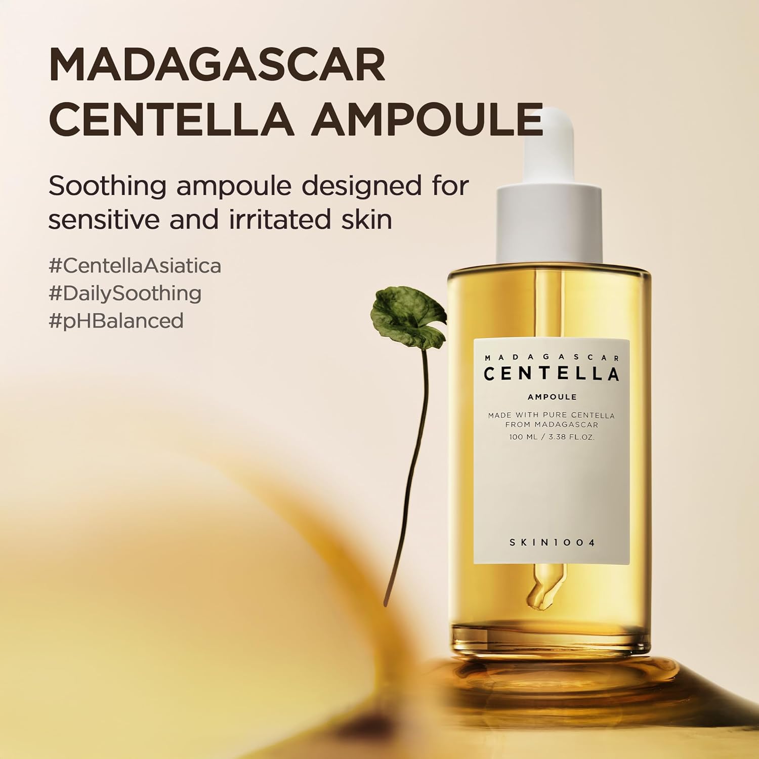 SKIN1004 Madagascar Centella Asiatica Ampoule Facial Serum 1.85 fl.oz,