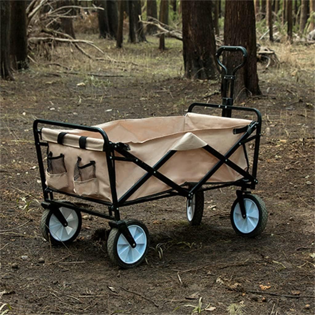 HBJWOV 150KG Maximum Load Portable Folding Outdoor Trolley Camping Equ