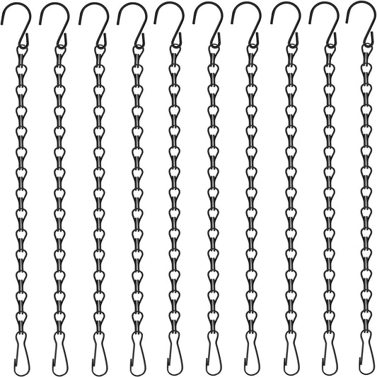 Chain for Hanging Plants,10 Pack 12.5-Inch Garden Plant Hangers for Ha