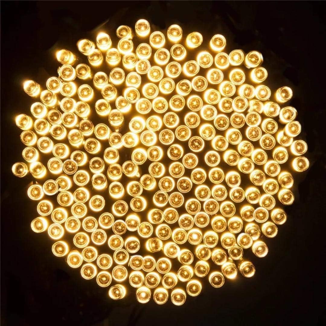 CB Performance Advantage Outdoor Solar String Lights, 33-ft with 100 Lights, Warm White
