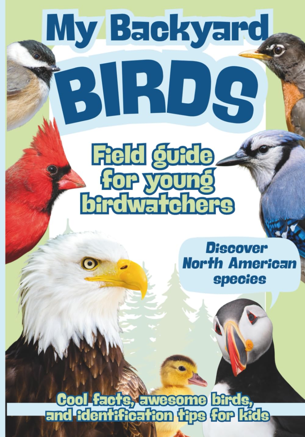 My Backyard Birds | Field Guide for Young Birdwatchers: Discover North American Species | Cool Facts, Awesome Birds, and Identification Tips for Kids