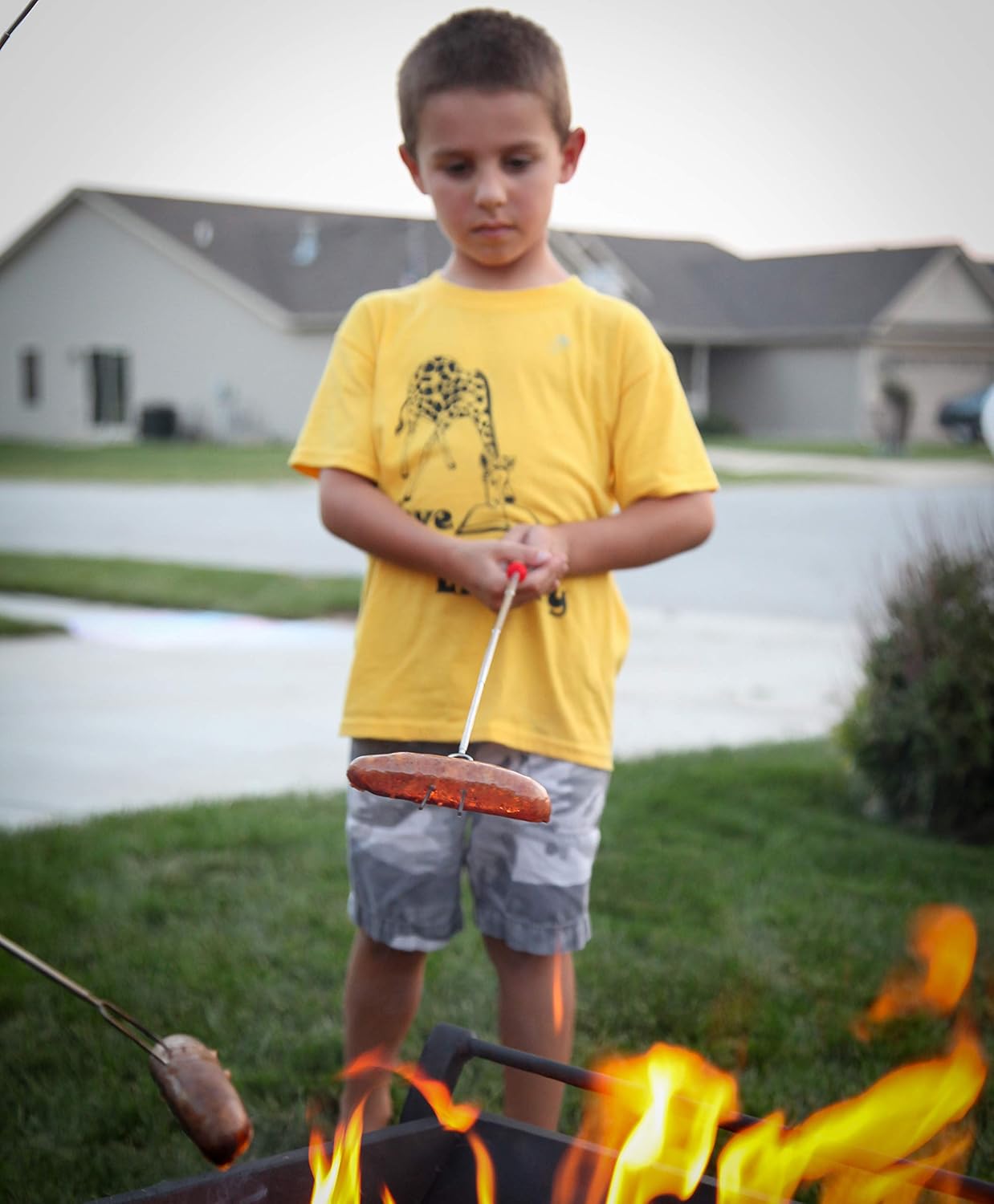 MalloMe Smores Sticks for Fire Pit Long - Marshmallow Roasting Sticks 