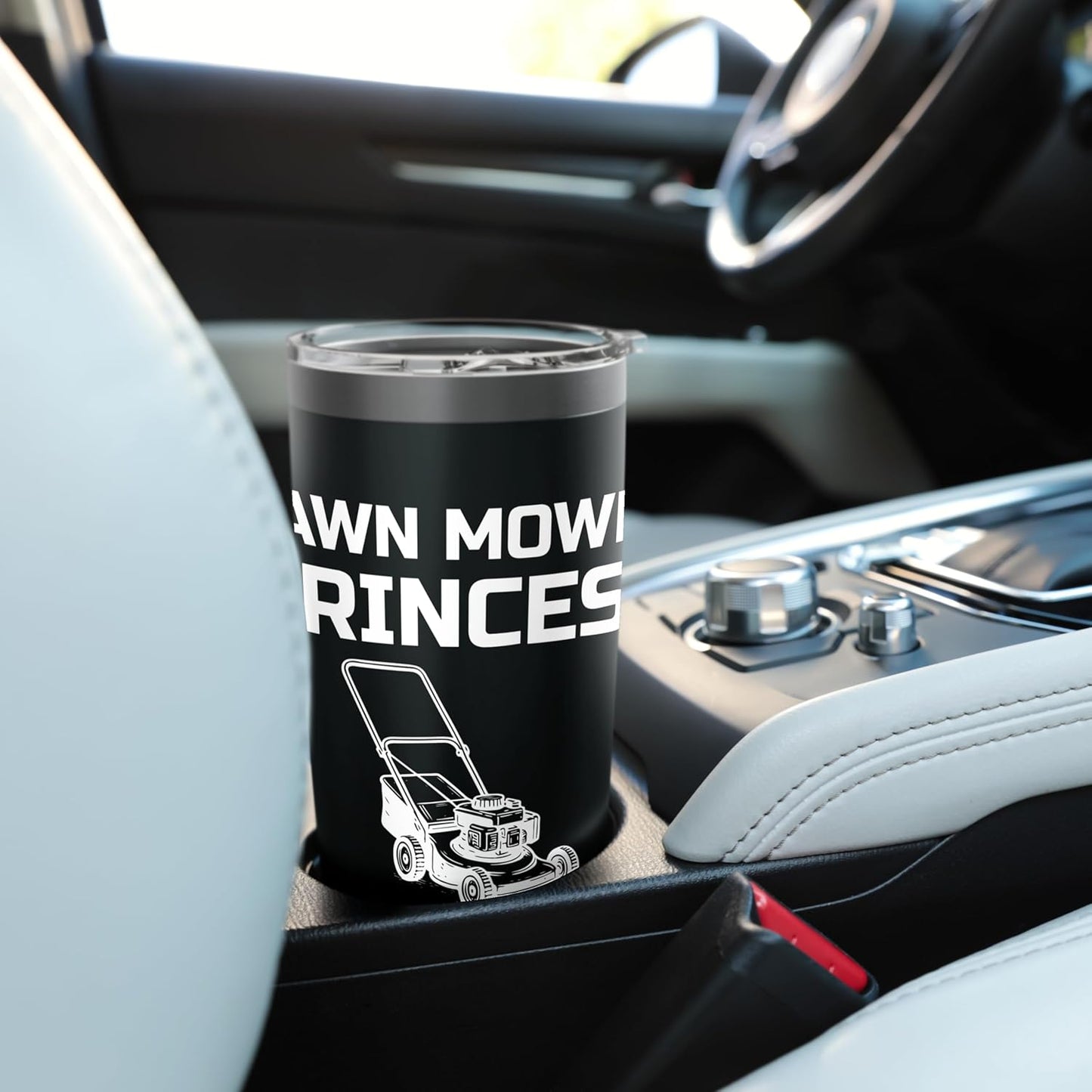 Lawn Mower Princess Stainless Steel Insulated Tumbler