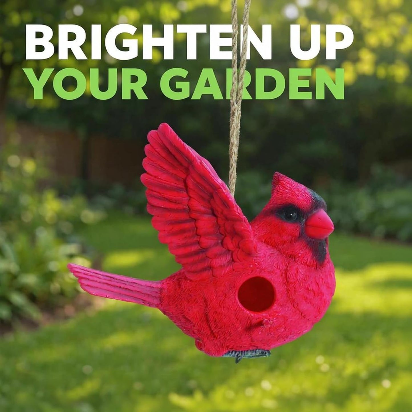 Spoontiques - Birdhouse - Garden Décor - Decorative Bird House for Yar