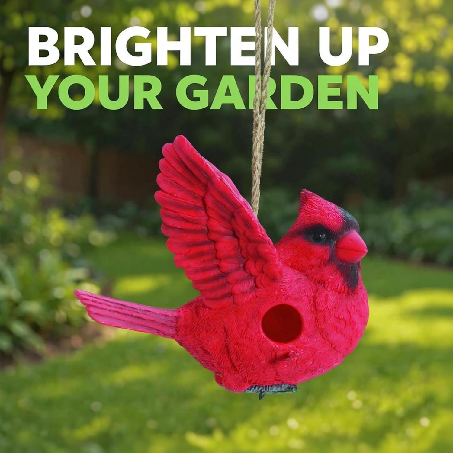 Spoontiques - Birdhouse - Garden Décor - Decorative Bird House for Yar