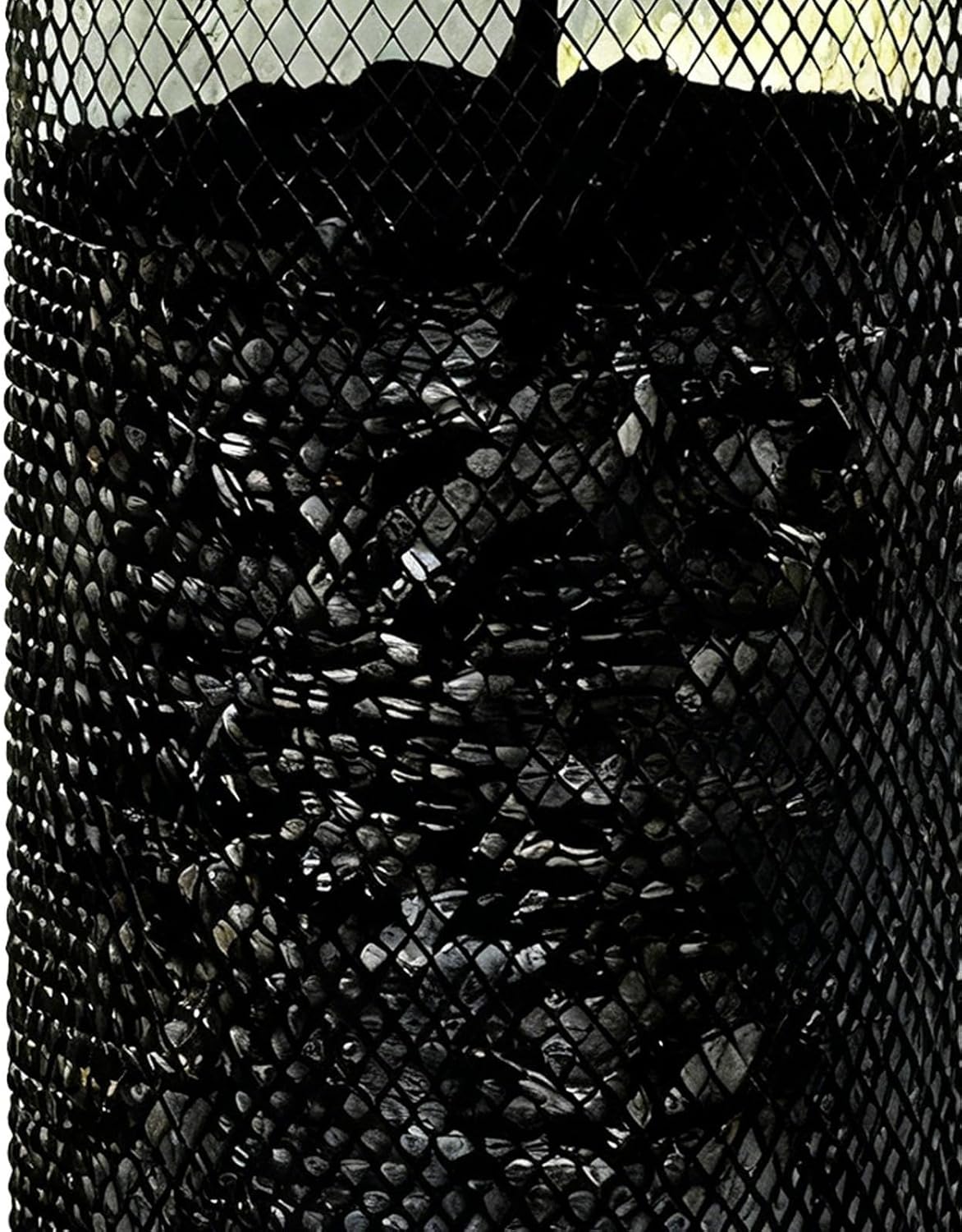 Heavy Duty Finch Feeder, Metal Mesh Feeder, 10 Inch Bird Dispenser wit
