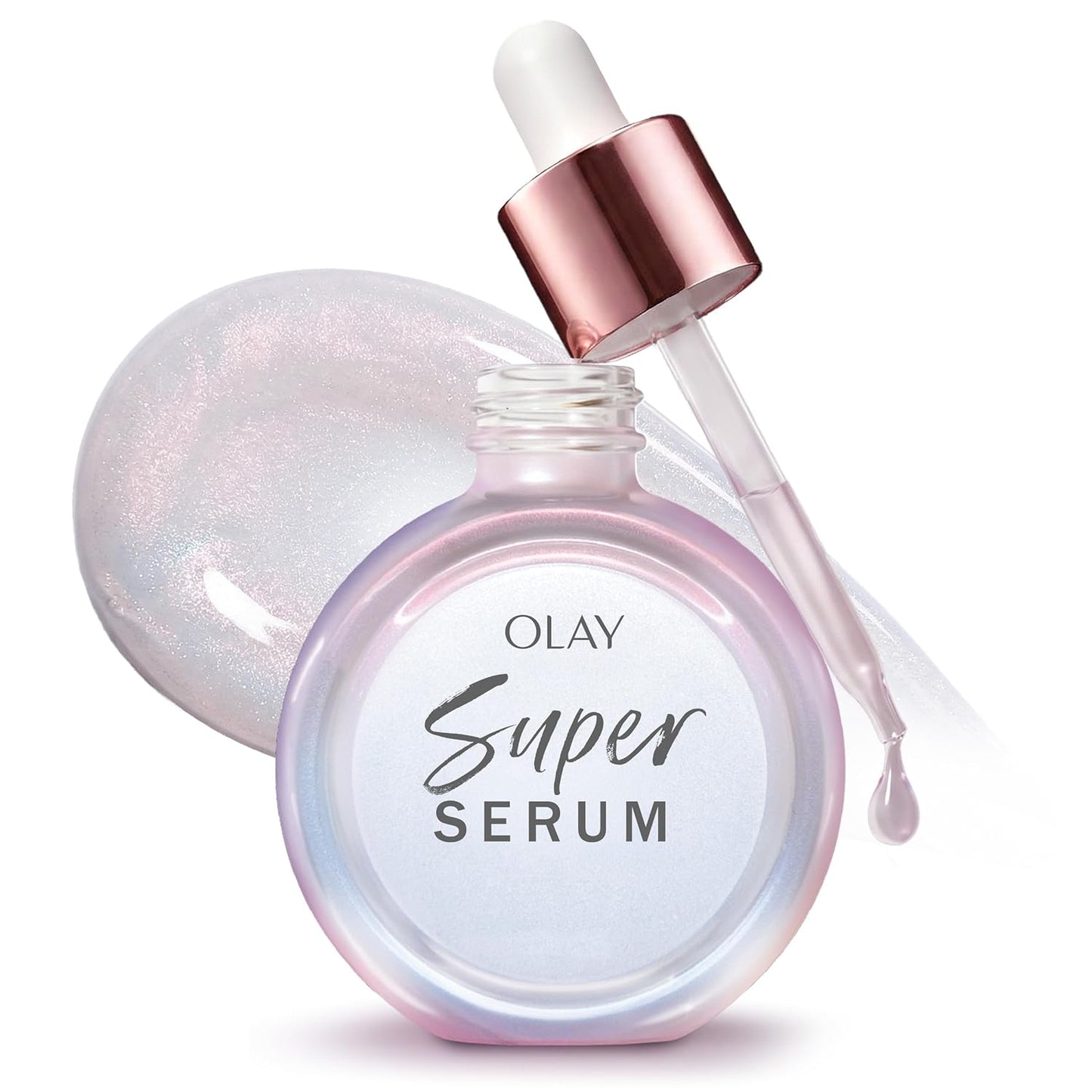 Olay Super Serum - Glow Serum for Face - Activated Niacinamide, Vitami