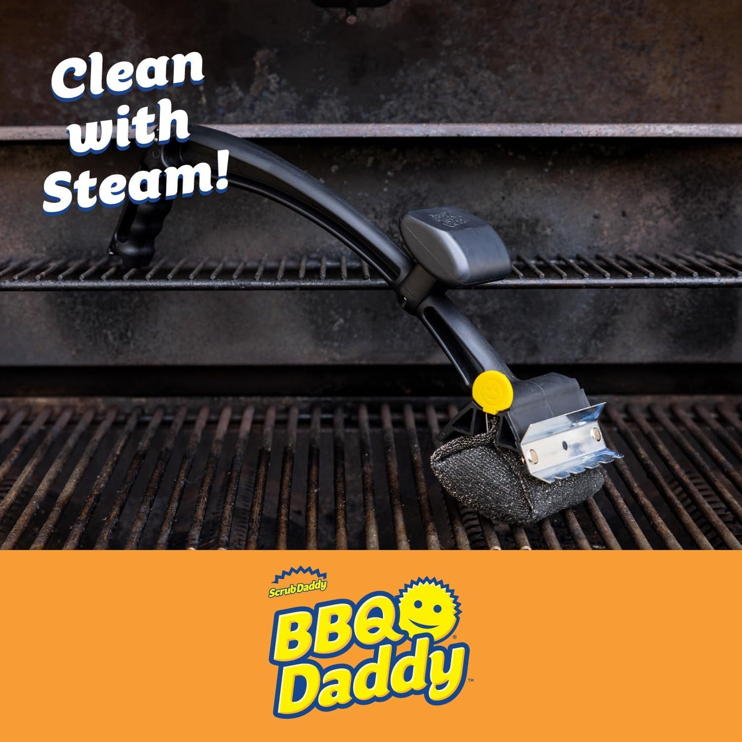 Scrub Daddy BBQ Daddy Grill Brush for Outdoor Grill - Bristle Free Gri