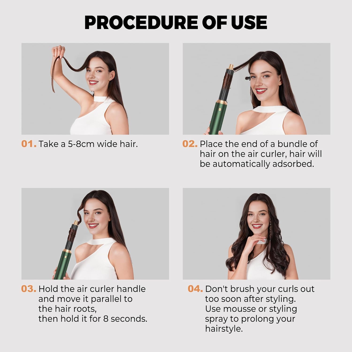 5 in 1 Blow Dryer Brush, Upgrade Hair Dryer Brush Set Negative Ion Air