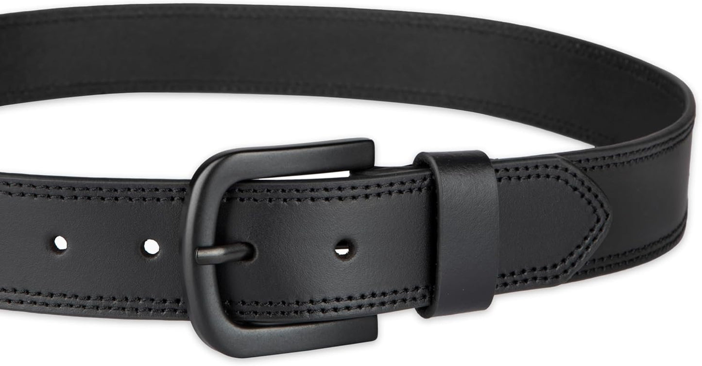 Dickies mens Genuine Leather Belt – Durable Casual Style, Regular & Bi