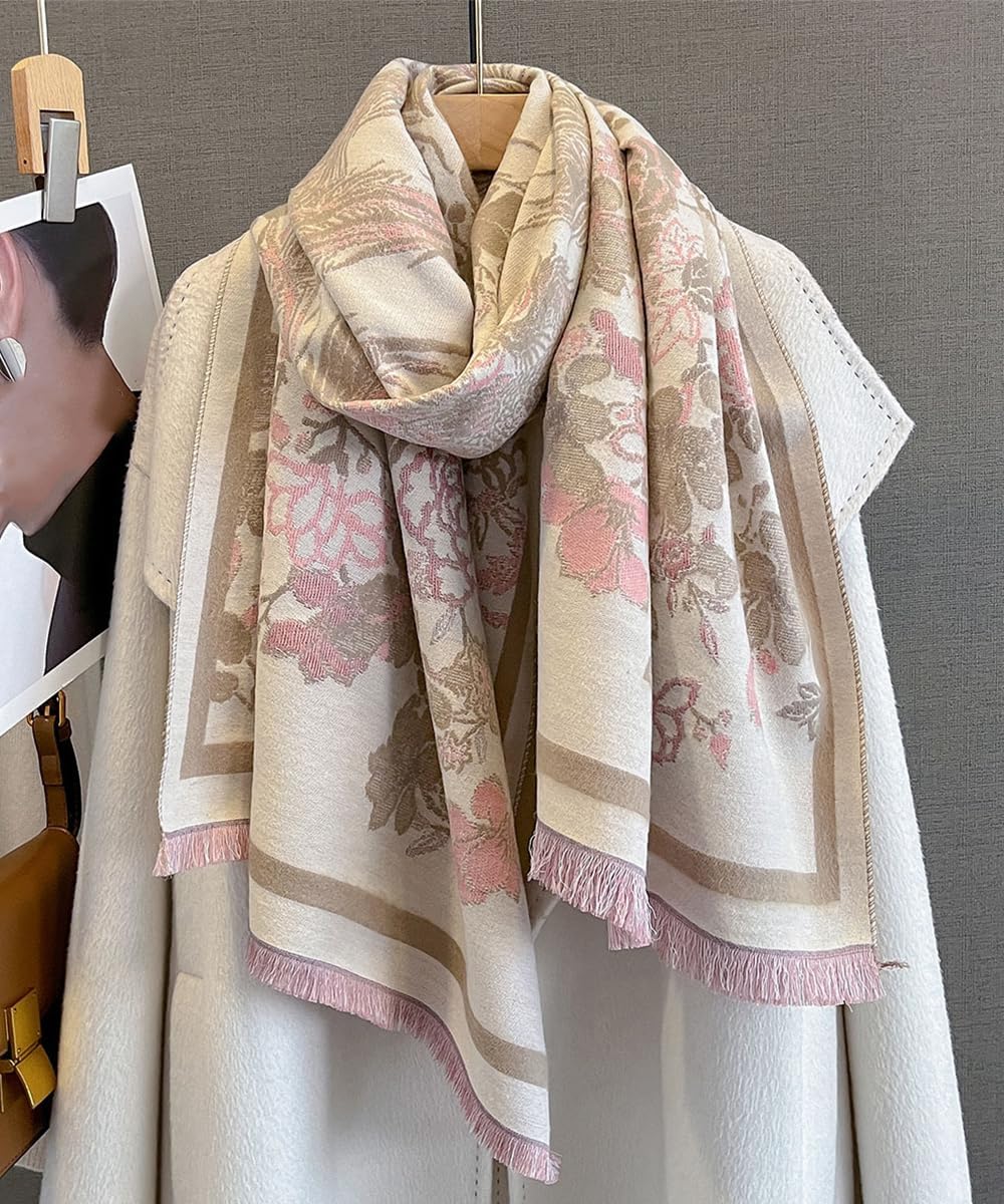 Scarf for Women Winter Warm Shawl Large Oversized Scarves Wraps Fashio