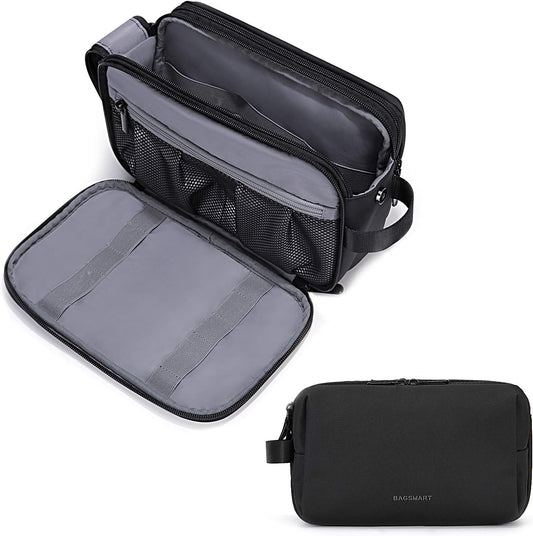 BAGSMART Toiletry Bag for Men, Travel Toiletry Organizer Dopp Kit Wate