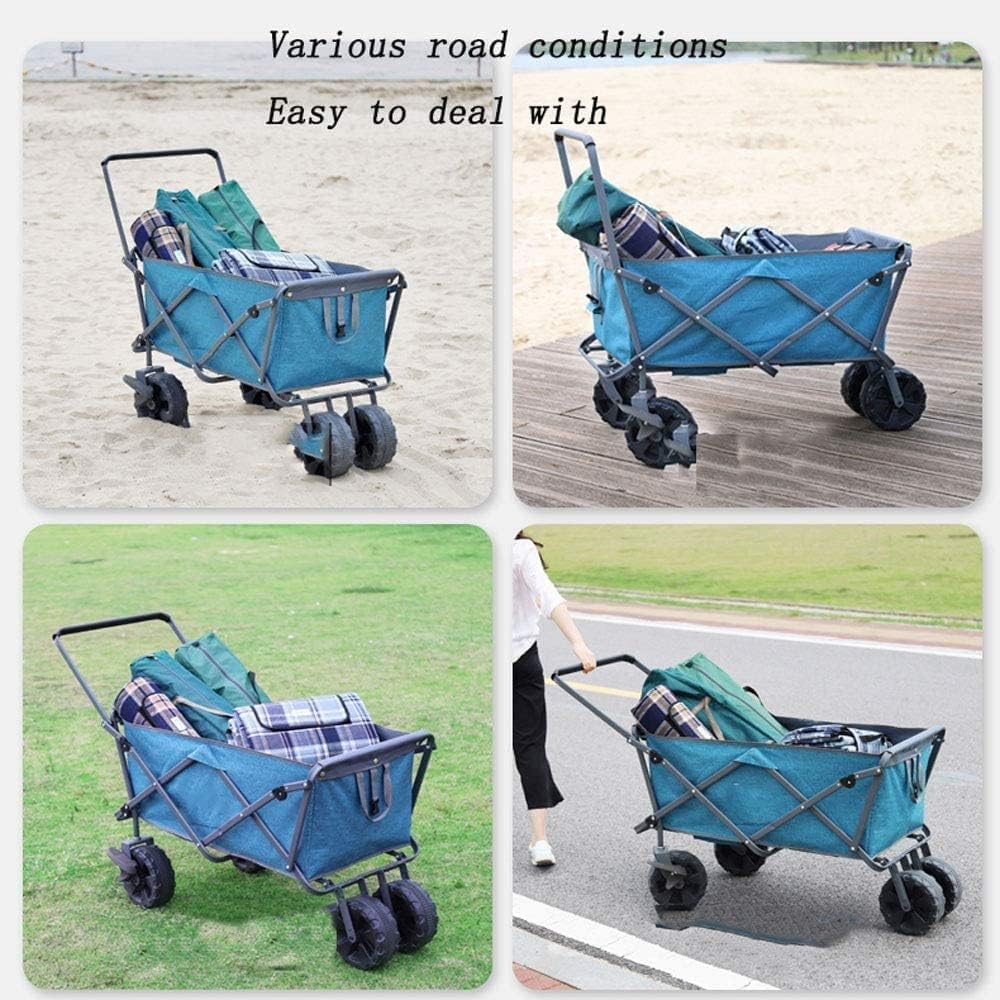 Portable Camping Cart,Trolleys, Garden Trolley, Folding Wagon Trolley 
