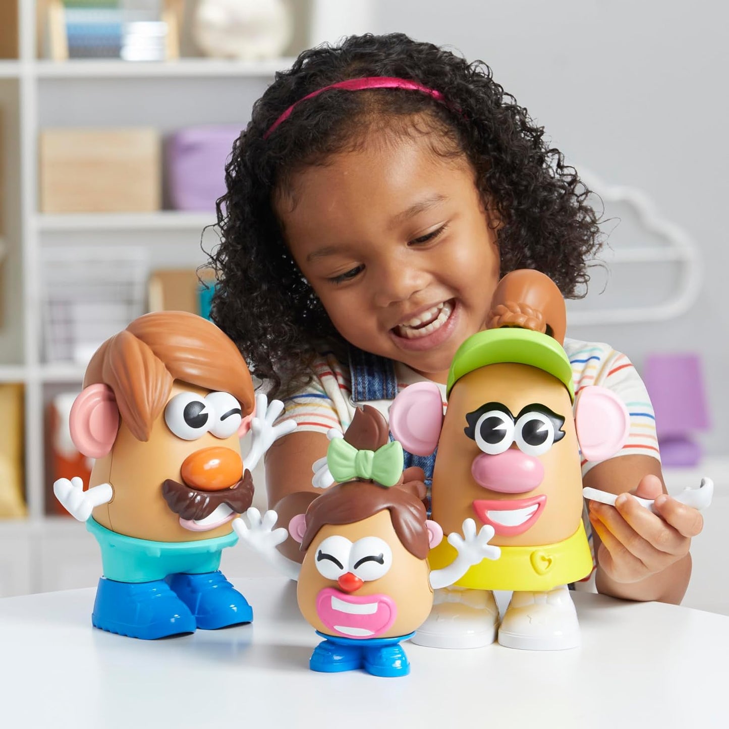 Potato Head Create Your Family Set with 44 Parts and Pieces, Creative 
