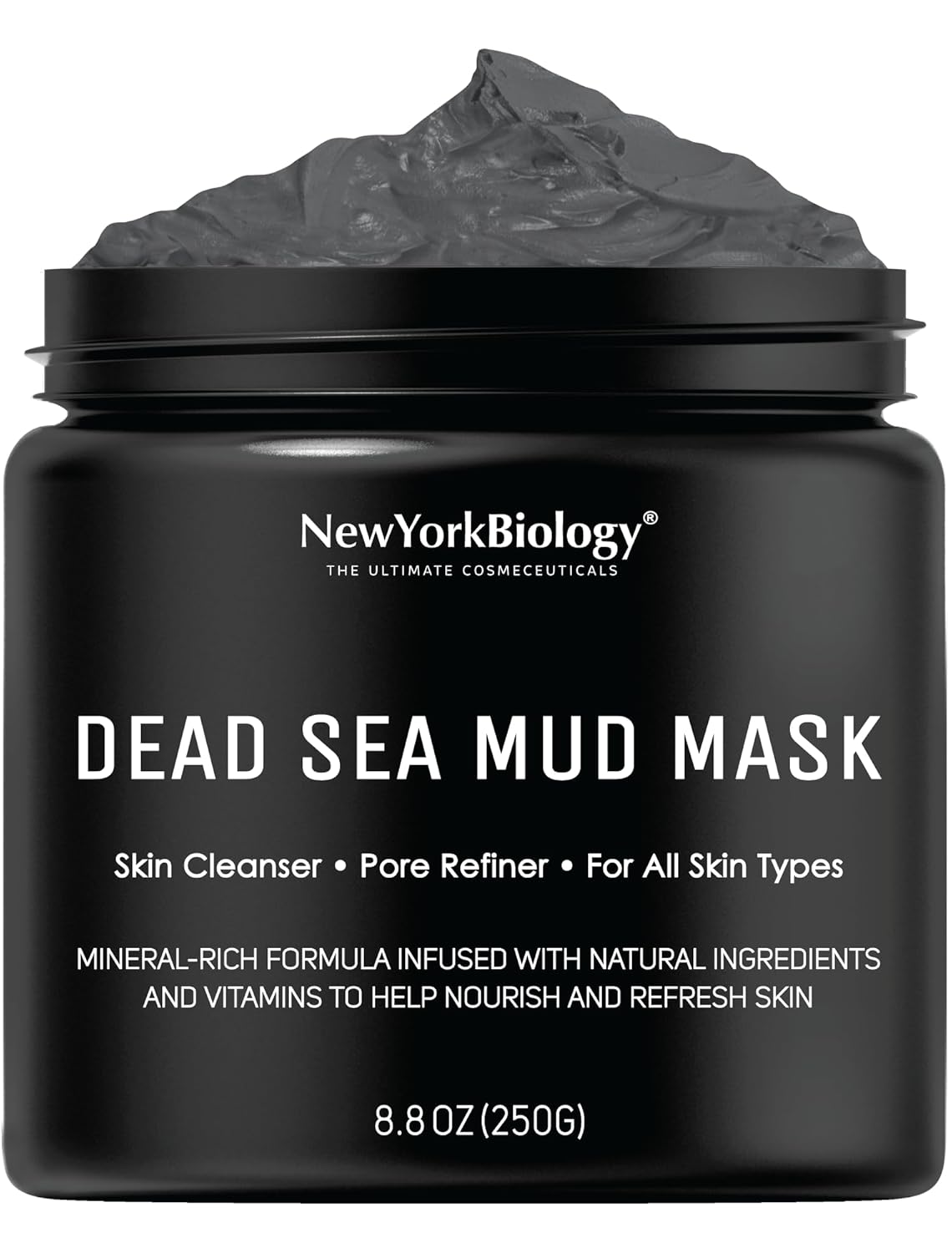 New York Biology Dead Sea Mud Mask for Face and Body | Spa Quality Por