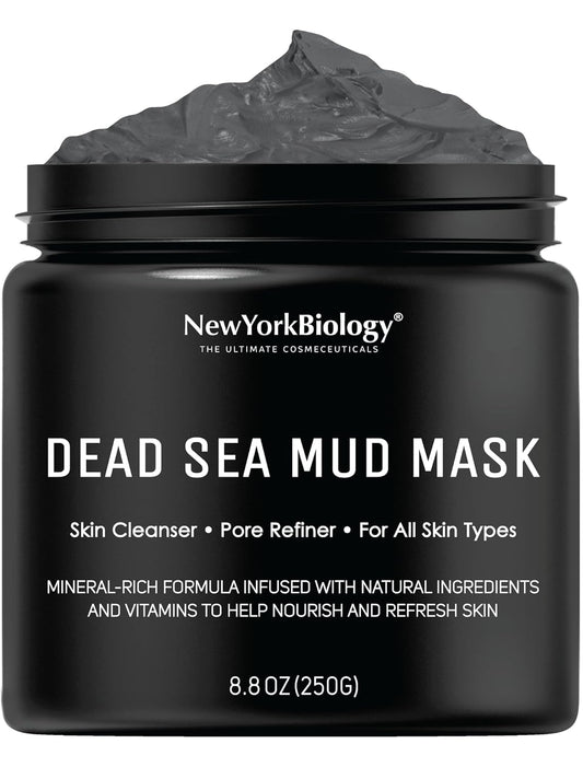 New York Biology Dead Sea Mud Mask for Face and Body | Spa Quality Por