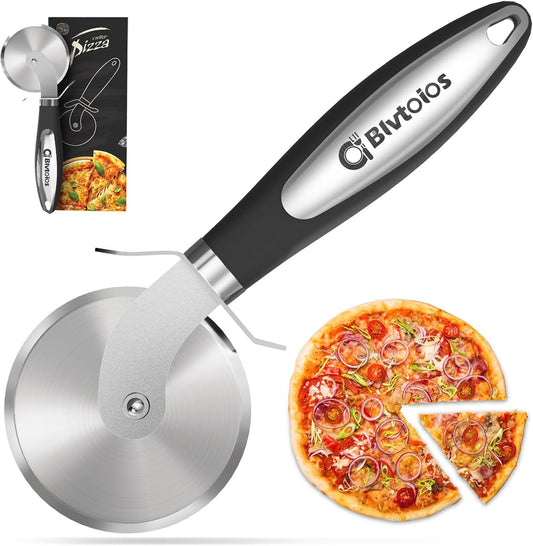 Premium Pizza Cutter, Multi-Purpose Stainless Steel Pizza Cutter Wheel